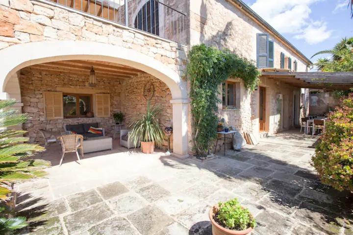 Lujosa Casa Mallorquina Restaurada Ses Salines  Εξωτερικό φωτογραφία